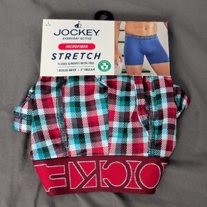 Jockey Active Microfiber 5" Boxer Brief - Size L ( 36"-38" )